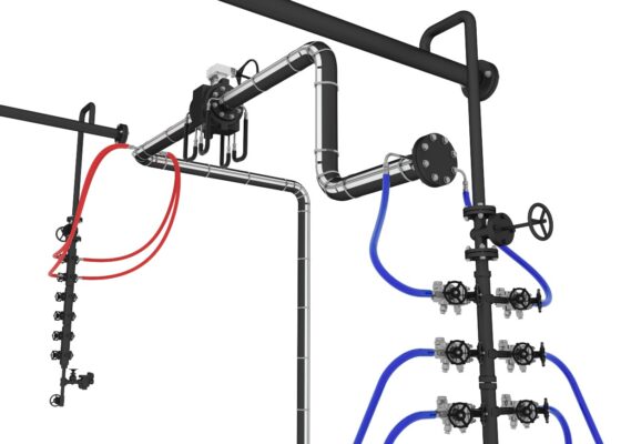 Manifold to Manifold (Spirax) w Steam Traps Manifold to Manifold (Spirax) w Steam Traps